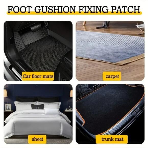 20 Sets 2" x 2" Heavy Duty Hook & Loop Adhesive Strips Sticky Back Fastener - Picture 5 of 6